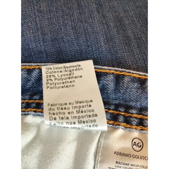 AG Adriano Goldschmied Jeans Mens 33Rx30 Blue Graduate Tailored Leg Casual Denim - Picture 16 of 16